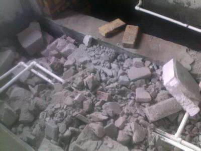 建筑廢渣回填衛(wèi)生間,可靠嗎?